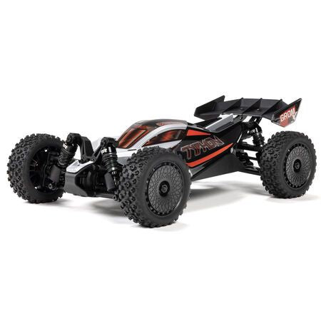 Arrma 1/14 TYPHON GROM BLX 4x4 Buggy RTR - Silver - Univers RcLoisirs