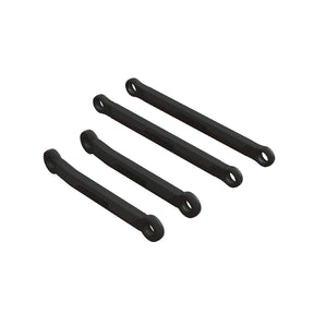ARA330753 ensemble de biellettes en composite ARRMA pour remplacer les pieces d'origine usees ou endommagees sur les vehicules RC compatibles.