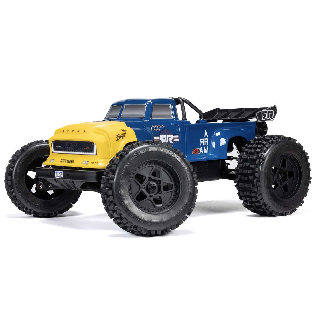 Arrma 1/8 NOTORIOUS BL-6s 4x4 Stunt Truck RTR - Blue - Univers RcLoisirs