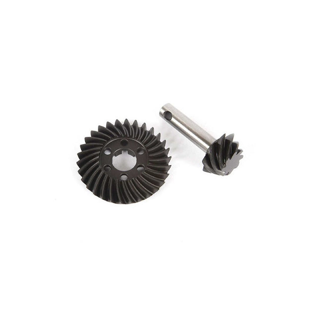 AXI232003 ensemble d'engrenages renforcés Axial comprenant une couronne 30 dents et un pignon d'attaque 8 dents pour les essieux AR45P à 6 boulons des SCX10 III, Capra et autres modèles compatibles.