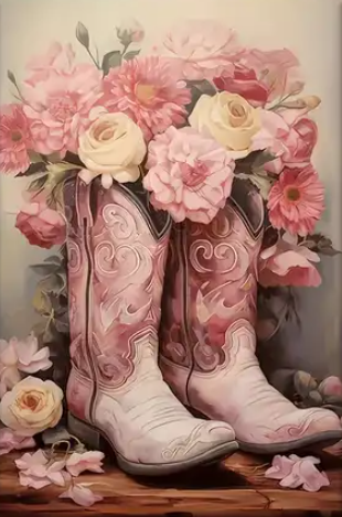 Bottes fleuries – Casse-tête – 1000 pièces
