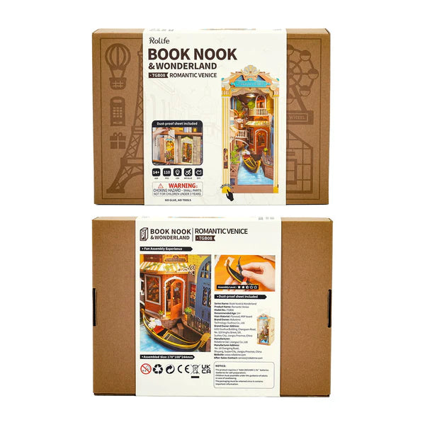 Venise romantique – Rolife TGB08 – Book Nook