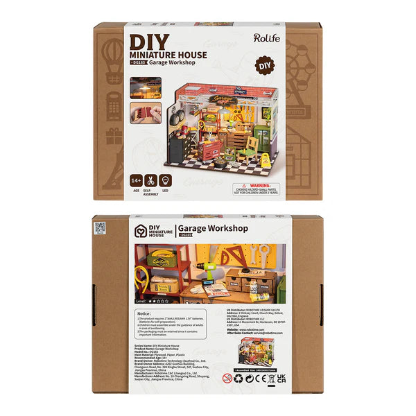 Garage et Atelier – Rolife DG165 – Miniature à assembler