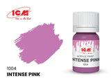 ICM – Peinture acrylique à l’eau – 12 ml – Couleurs variées