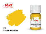 ICM – Peinture acrylique à l’eau – 12 ml – Couleurs variées