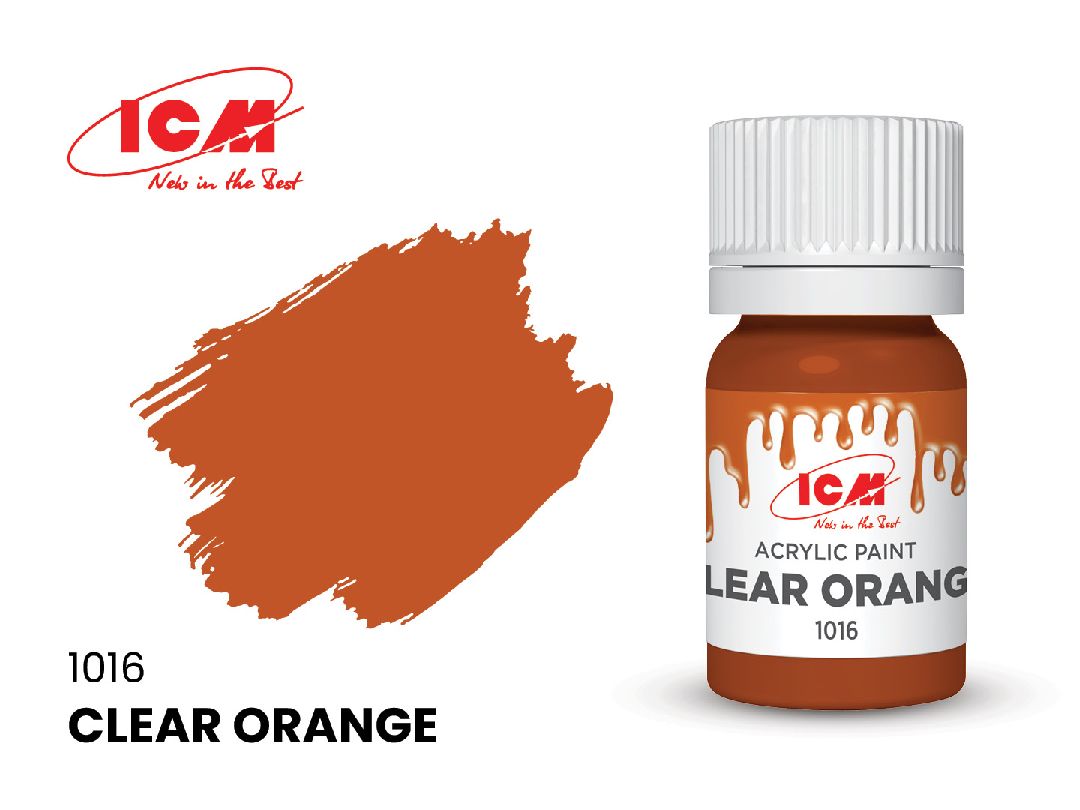 ICM – Peinture acrylique à l’eau – 12 ml – Couleurs variées