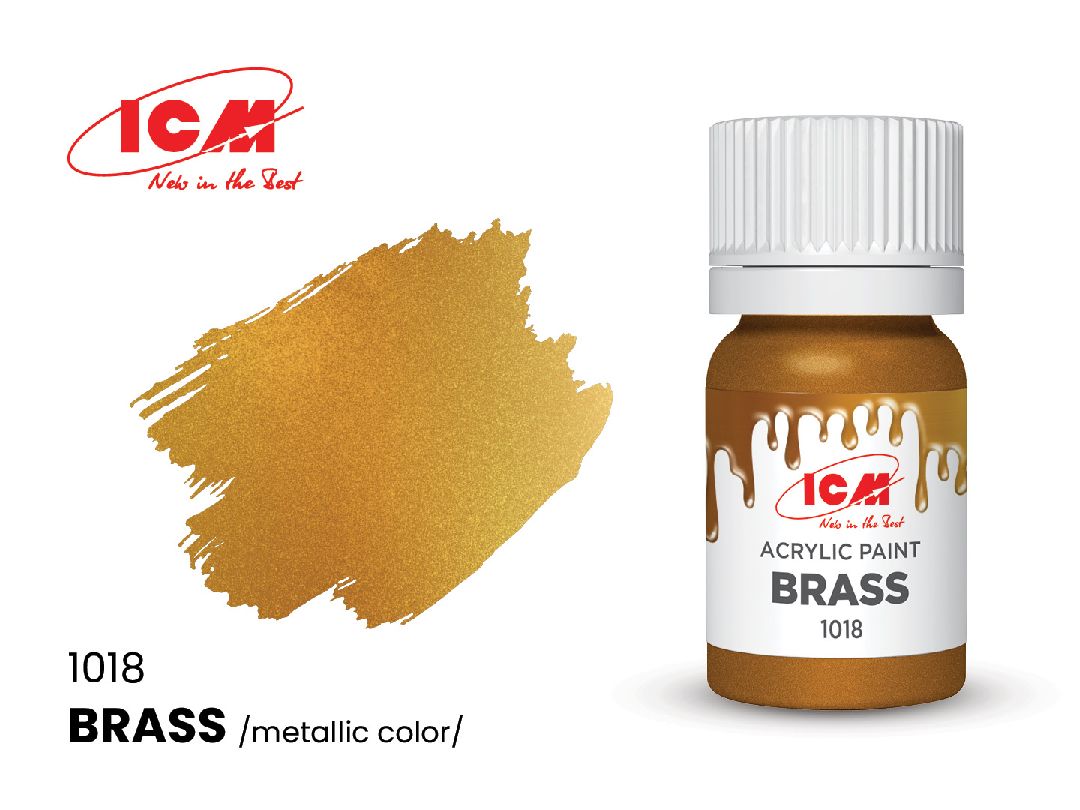 ICM – Peinture acrylique à l’eau – 12 ml – Couleurs variées