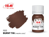 ICM – Peinture acrylique à l’eau – 12 ml – Couleurs variées