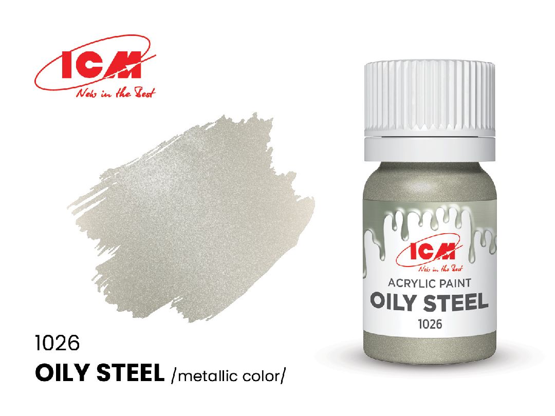 ICM – Peinture acrylique à l’eau – 12 ml – Couleurs variées