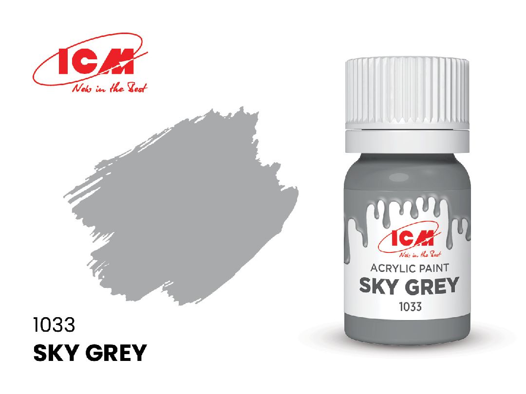 ICM – Peinture acrylique à l’eau – 12 ml – Couleurs variées