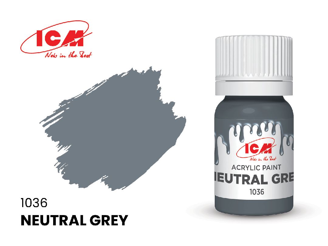 ICM – Peinture acrylique à l’eau – 12 ml – Couleurs variées