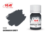 ICM – Peinture acrylique à l’eau – 12 ml – Couleurs variées