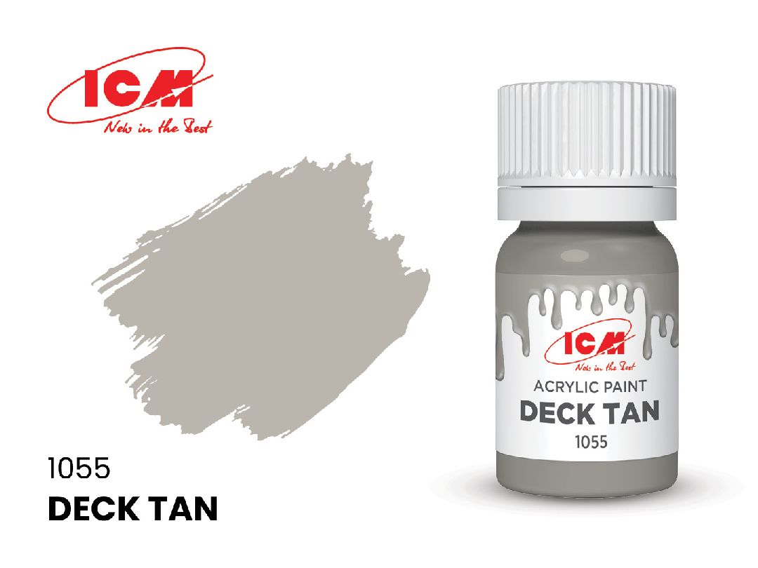 ICM – Peinture acrylique à l’eau – 12 ml – Couleurs variées