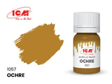 ICM – Peinture acrylique à l’eau – 12 ml – Couleurs variées