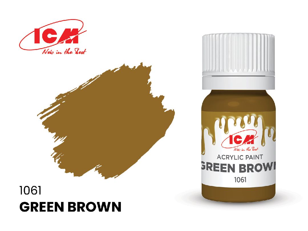 ICM – Peinture acrylique à l’eau – 12 ml – Couleurs variées