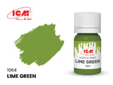 ICM – Peinture acrylique à l’eau – 12 ml – Couleurs variées