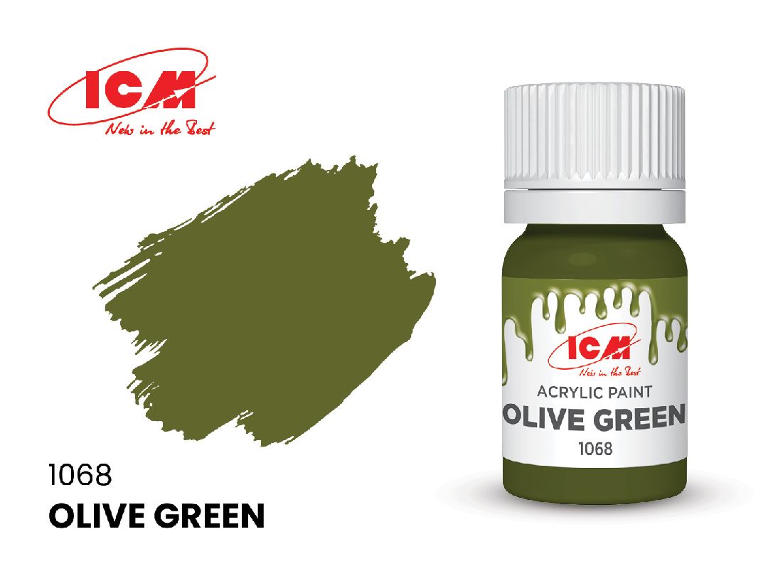 ICM – Peinture acrylique à l’eau – 12 ml – Couleurs variées
