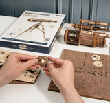 RST004 Télescope monoculaire en bois – Puzzle 3D – ROKR
