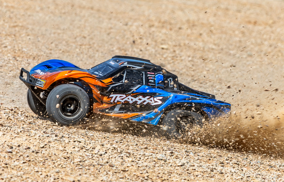 68454-4 – Slash 4X4 Brushless – TRAXXAS – coloris Gris – Univers RcLoisirs
