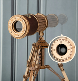 RST004 Télescope monoculaire en bois – Puzzle 3D – ROKR