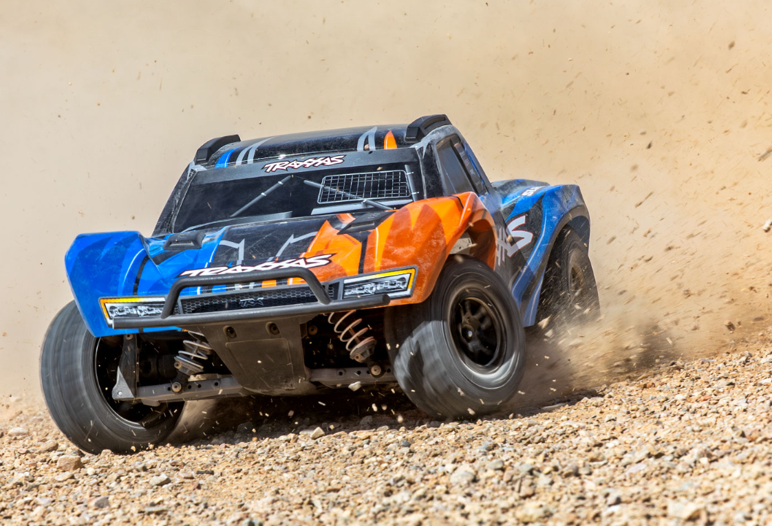 68454-4 – Slash 4X4 Brushless – TRAXXAS – coloris Vert – Univers RcLoisirs