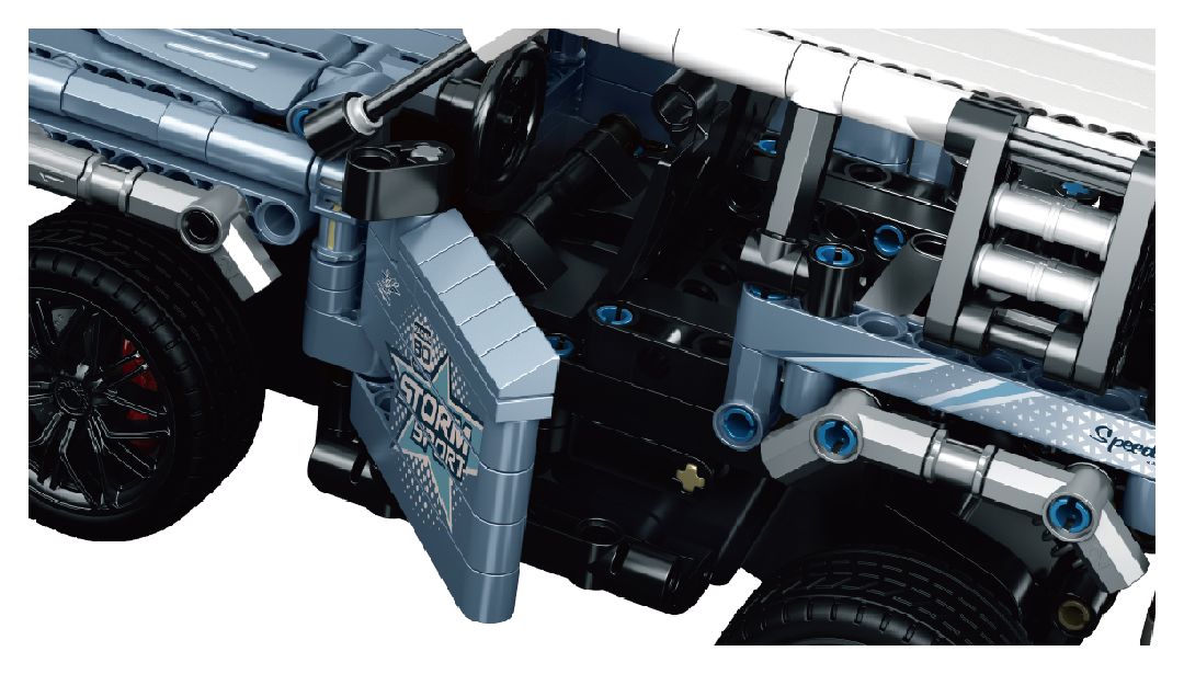 IM.Master IMM8041 –  R/C Off-Roader - Bleu