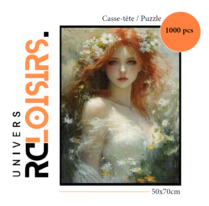 Printemps de jeune fille – Casse-tête – 1000 pièces