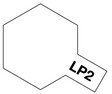 Peinture Tamiya LP-2 blanc / Lacquer Paint White 10ml pour maquettes RC et modélisme / model kits