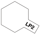 Peinture Tamiya LP-2 blanc / Lacquer Paint White 10ml pour maquettes RC et modélisme / model kits