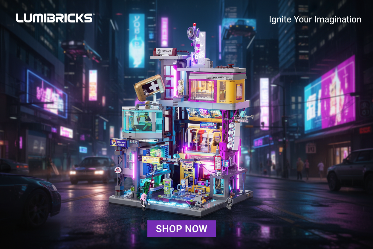 Lumibricks – Ville Cyberpunk