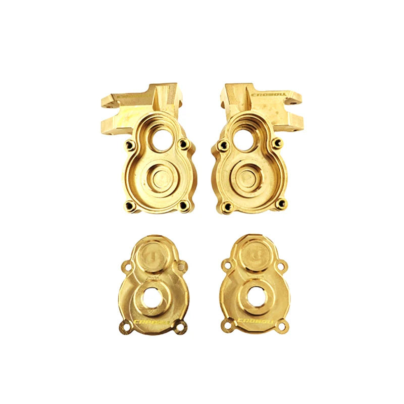 MK07-330 - Rlaarlo - Brass Front Portal drive axle mount(Front) & Portal