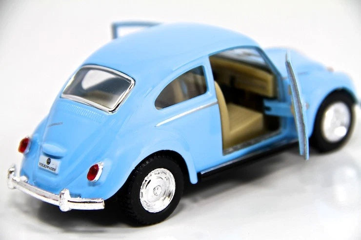 Volkswagen Beetle 1967 – Diecast 1:32 – Couleurs pastel – Kinsmart