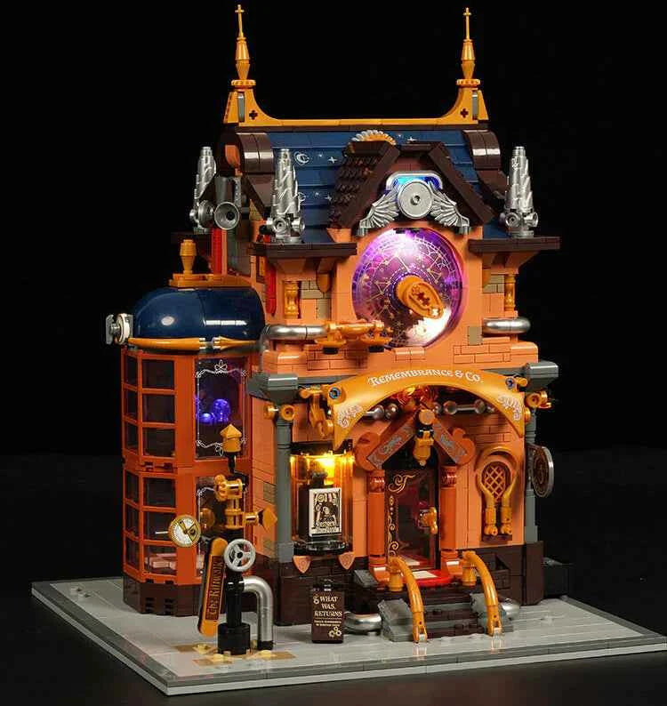 11013 – Boutique Steampunk de la Mémoire Magique – Monde Steampunk – 2056 pcs – Lumibricks