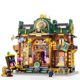 L9115 – Bibliothèque Steampunk Chrono Library – Steampunk – 3187 pcs – Lumibricks