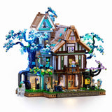 L9110 – Auberge de la Forêt Mystérieuse – Médiéval & Fantastique – 3120 pcs – Lumibricks