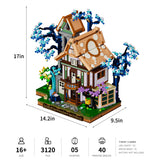 L9110 – Auberge de la Forêt Mystérieuse – Médiéval & Fantastique – 3120 pcs – Lumibricks