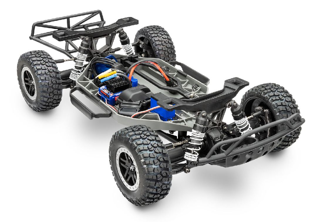 TRA68386-4 – Slash VXL ExtremeHD 4x4 RTR – TRAXXAS – détail transmission centrale – Univers RcLoisirs