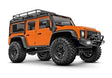 TRX-4M Land Rover Defender 1/18 RTR – Crawler Trail 4WD, véhicule radiocommandé Traxxas avec carrosserie sous licence officielle, échelle réaliste, détails maquette, châssis compact, essieux portiques, différentiels verrouillables, pneus Canyon Trail 1.0, suspension GTS, électronique étanche, moteur Titan 180, micro servo étanche, batterie Li-Ion et chargeur USB inclus, prêt à rouler, pour passionnés RC scale, aventure, randonnée, franchissement et exploration extérieure.